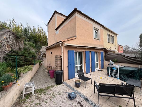 A vendre, Maison Marseille 11ème La Valentine, 80 m2 sur parcelle de 250m2. Garage