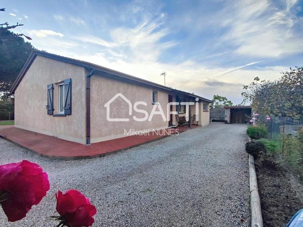 SAINT-LYS centre - Maison T4 de 106 m² de Plain-Pied !