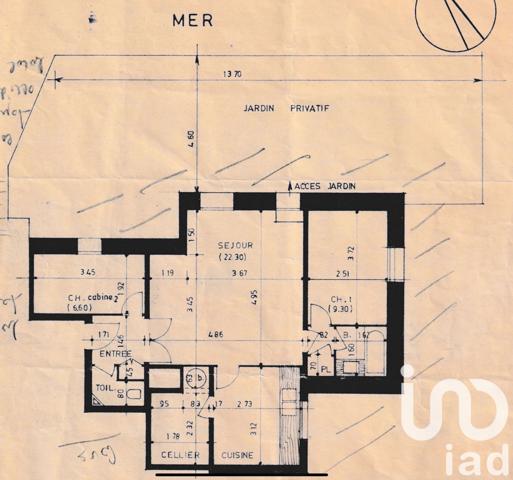 Appartement à vendre 3 pièces 60 m² Plérin