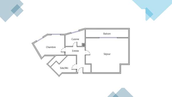 Appartement à vendre 2 pièces 45,73 m² Boulogne-Billancourt