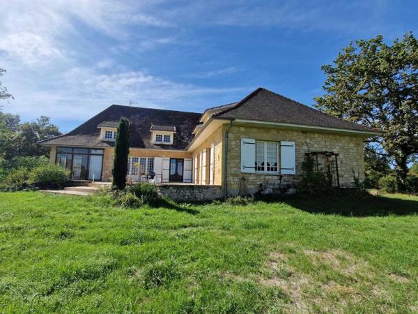 Maison contemporaine - Belves Grande maison style périgourdin avec panorama sur la Bastide