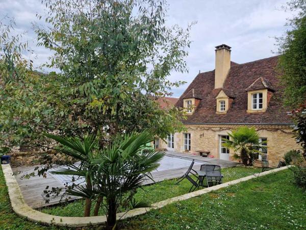 Maison ancienne - Le bugue Maison Perigordine renovée dans village avec jardin et piscine