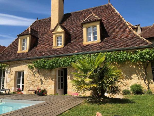 Maison ancienne - Le bugue Maison Perigordine renovée dans village avec jardin et piscine