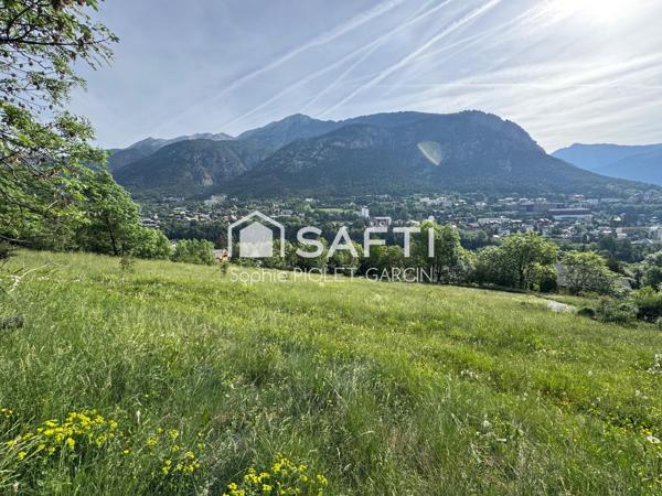Terrain constructible totalement viabilisé Briançon: 228€/m2!!!!!