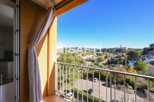 T3/4 + cave + place de parking + balcon