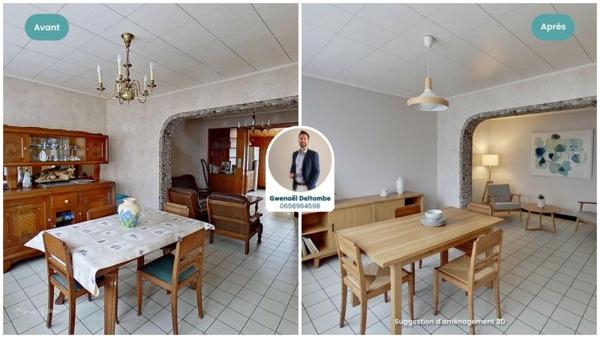 Vente / Maison mitoyenne à Saint-Nicolas (62223)