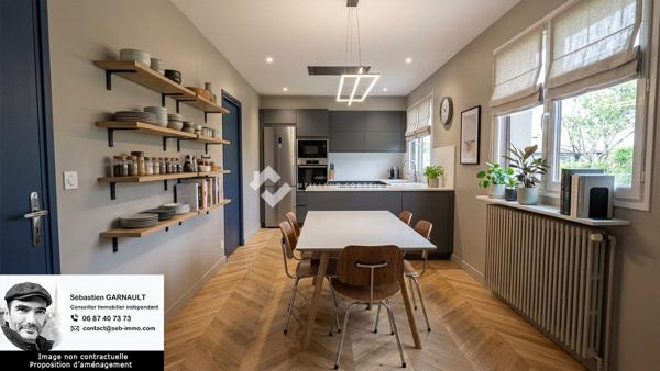 Maison dans un écrin de verdure à 30' du centre de Paris