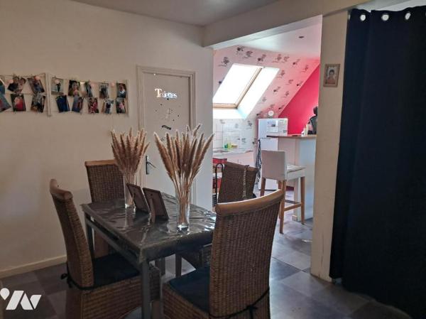 BOULOGNE SUR MER A VENDRE IMMEUBLE SEMI-INDEPENDANT AVEC GARAGE