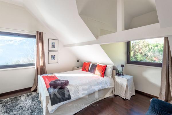 MARIGNIER - Propriété Vue Panoramique Vallée de l'Arve avec Piscine