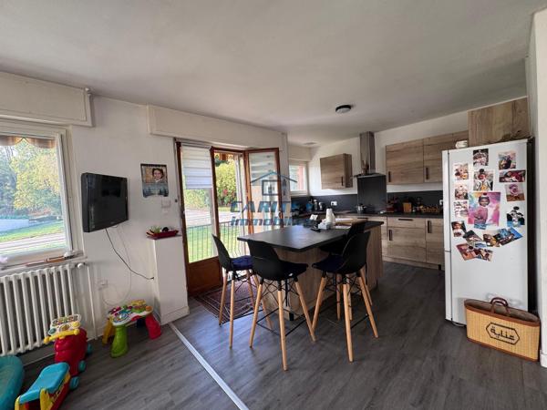 Maison individuelle de 120 m² sur un terrain de 1610 m² située sur la commune de LURE