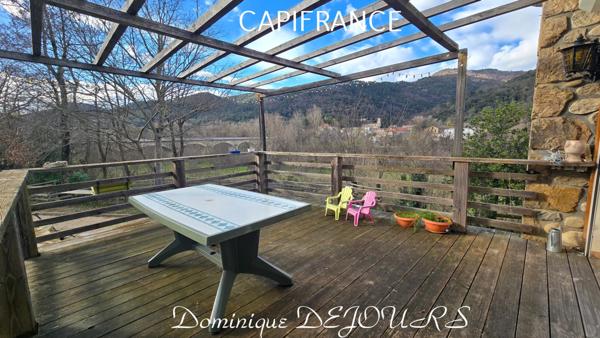 Ardèche, dans la belle Vallée de l’Eyrieux – Saint-Fortunat-sur-Eyrieux – Au bord de la voie douce La Dolce Via - Grande maison, prête à habiter - 800m² de terrain