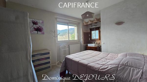 Ardèche, dans la belle Vallée de l’Eyrieux – Saint-Fortunat-sur-Eyrieux – Au bord de la voie douce La Dolce Via - Grande maison, prête à habiter - 800m² de terrain