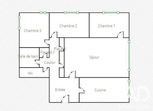 Appartement à vendre 4 pièces 78,8 m² Paris 18