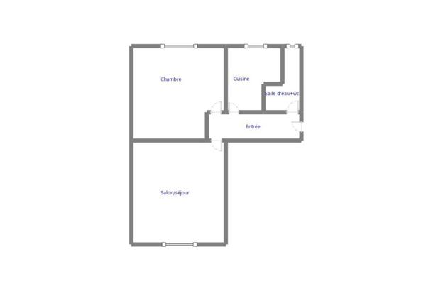 Appartement à vendre 2 pièces 35 m² Bagneux