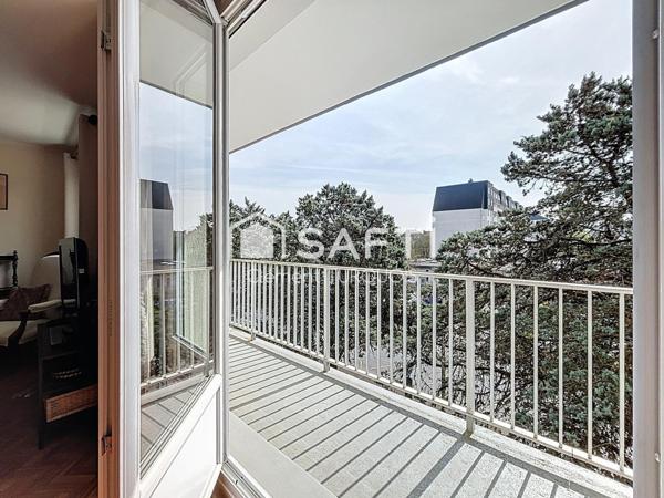 TYPE 4 avec balcon, ascenseur, cave et garage