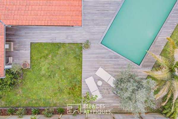 Superbe Villa drapée de Cèdre Rouge à La Hume