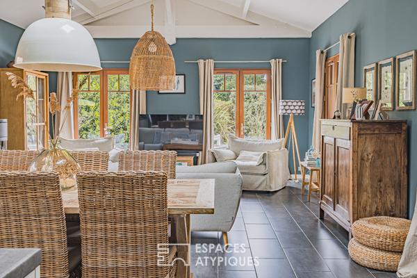 Superbe Villa drapée de Cèdre Rouge à La Hume