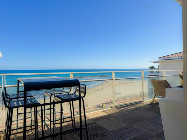 Palavas-les-Flots (34250) Appartement 4 pièces de 90m² avec vue mer