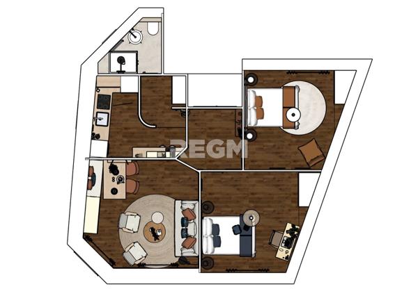 Dinard (35800) Appartement T3 58 m2 Hyper centre Dinard proximité PLAGE