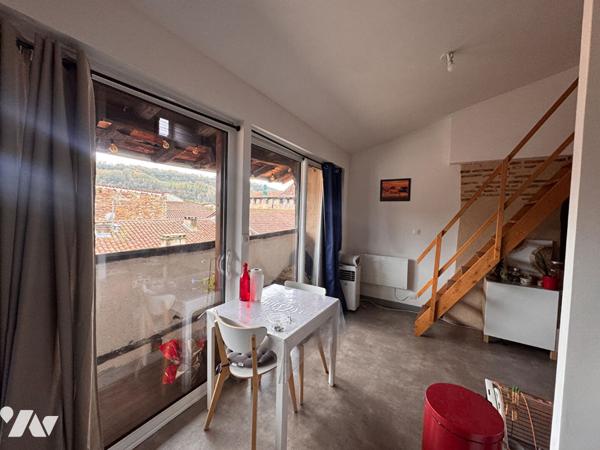 Appartement T2  bis avec mezzanine centre Figeac