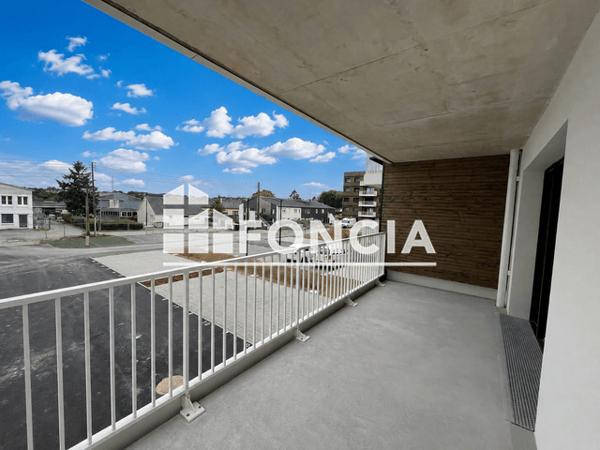 Location Appartement 3 pièces 65.49 m² - Laval 53000
