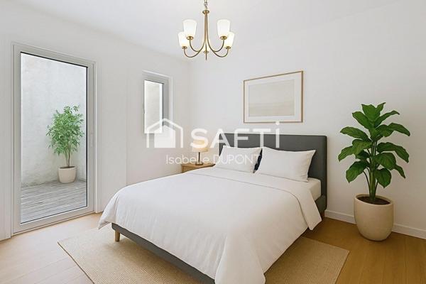 Bordeaux Quartier Saint-Croix T2 avec potentiel T3