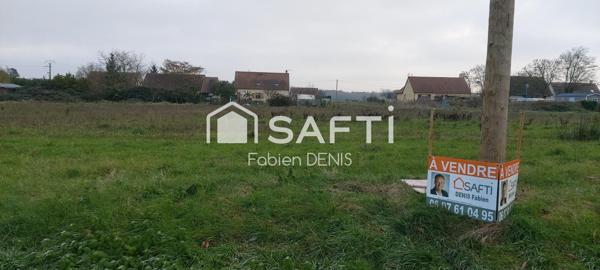 Terrain à bâtir de 1440m2 à 500m de la Loire