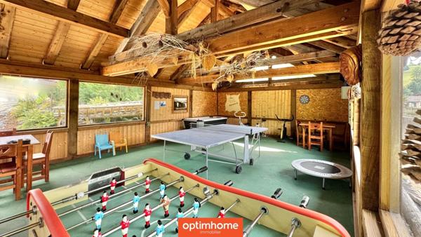 🌲 Domaine de charme – 2 chalets meublés avec étang privé, vue montagne 🌲 Terrain de 4000m2 environ