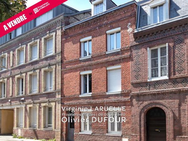 ROUEN CENTRE Maison 5 chambres, véranda, terrasse, cave et atelier au fond du jardin