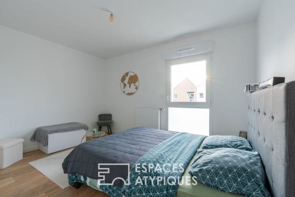 Jolie maison avec trois chambres et jardin à Chantepie