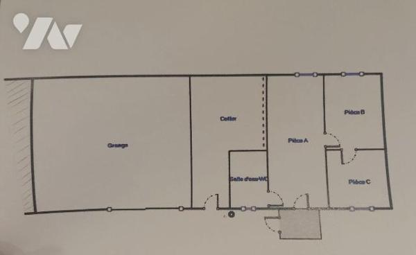 A VENDRE - A VATAN (36) -  Pour les amoureux de la campagne, cette maison à usage d'habitation ...