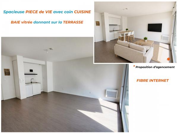 Appartement à vendre 2 pièces 35,6 m² Tours