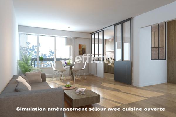 Appartement 3 pièces - 71 m² Exclusivité efficity