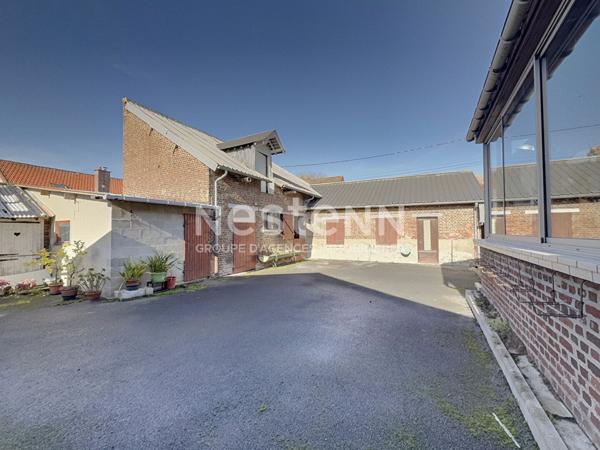 MAISON A VENDRE A LIEZ (02700) - ANCIEN CORPS DE FERME - TROIS CHAMBRES - TERRAIN 763 M²