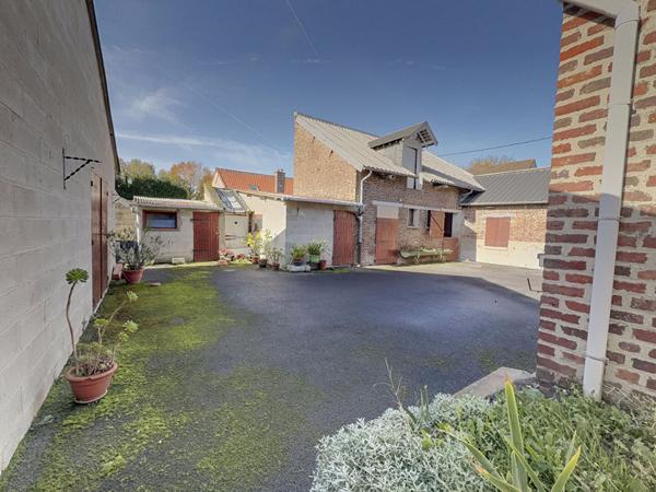 MAISON A VENDRE A LIEZ (02700) - ANCIEN CORPS DE FERME - TROIS CHAMBRES - TERRAIN 763 M²