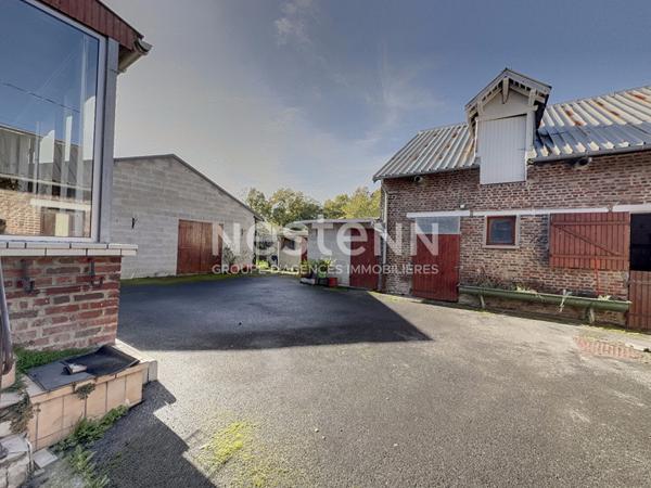 MAISON A VENDRE A LIEZ (02700) - ANCIEN CORPS DE FERME - TROIS CHAMBRES - TERRAIN 763 M²
