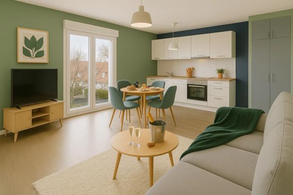 Appartement à fort potentiel à rafraîchir.