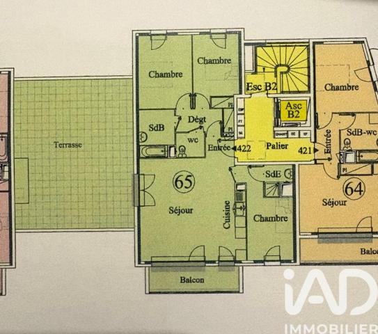 Appartement à vendre 4 pièces 82 m² Garges-lès-Gonesse