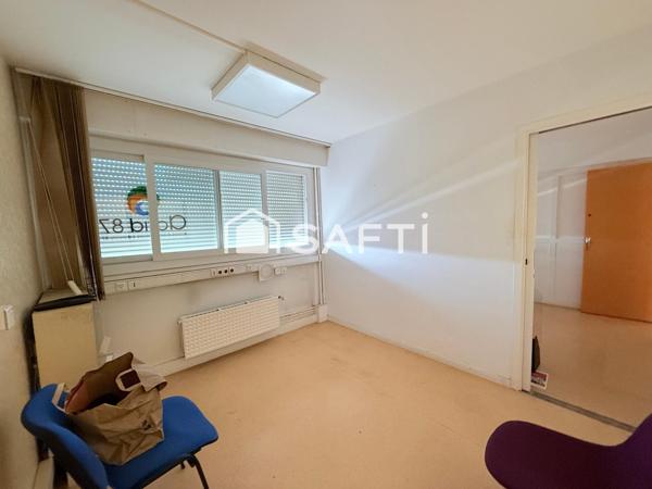 Opportunité: plateau amenagé en bureau - possibilité de création de logements -