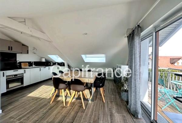 Appartement T4 vue dégagée et parking privé sur ANNECY POISY (74)