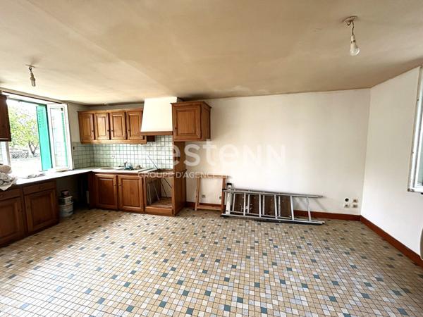 MAISON DE 65m² 2 CHAMBRES AVEC DÉPENDANCE ET TERRAIN DE 3200m² EN CAMAPGNE (INDRE 36)