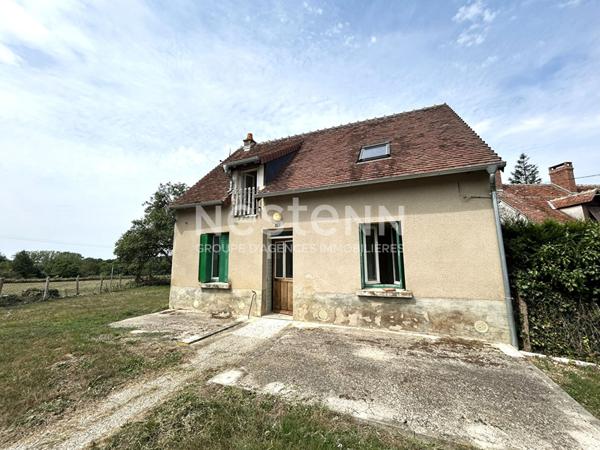 MAISON DE 65m² 2 CHAMBRES AVEC DÉPENDANCE ET TERRAIN DE 3200m² EN CAMAPGNE (INDRE 36)