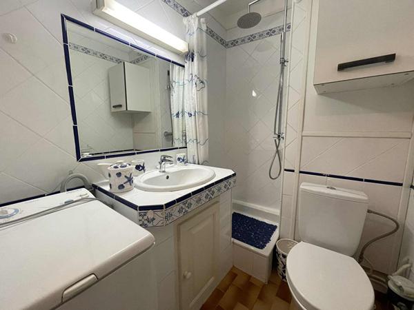 Studio cabine La Grande Motte en première ligne 21 m2