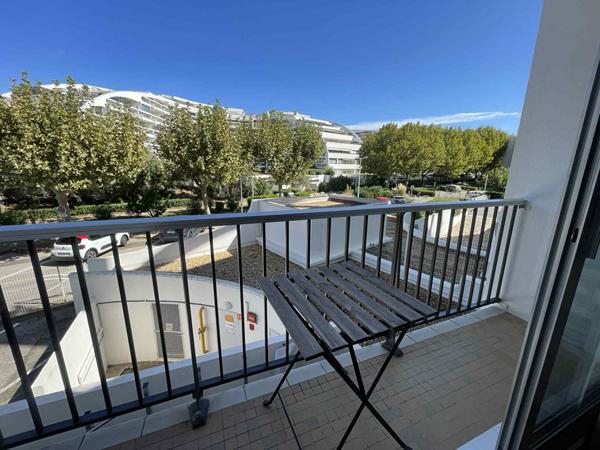 Studio cabine La Grande Motte en première ligne 21 m2