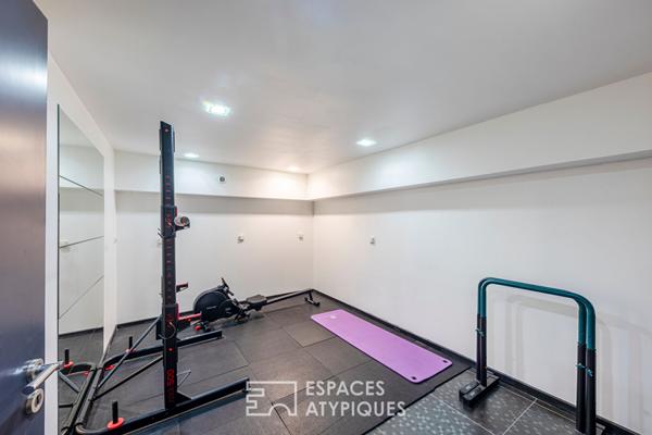 Maison cubique proche gare à Sannois