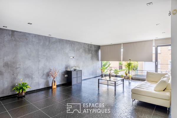 Maison cubique proche gare à Sannois