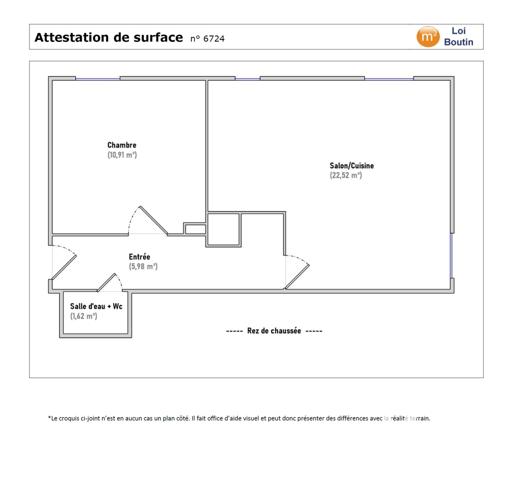 Location appartement 2 pièces 41 m² Oullins