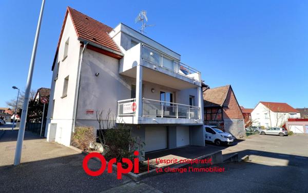 Appartement à vendre    2 pièces • 50,34 m2 Erstein