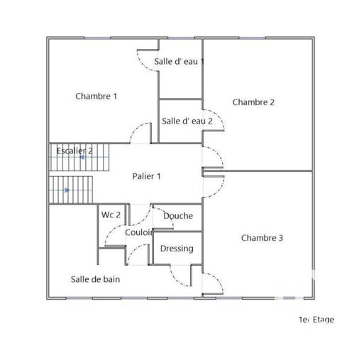 Maison de ville 11 pièces de 260 m² à Charleville-Mézières (08000)