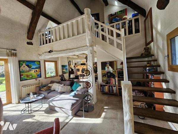 Grande maison familiale néo bretonne à CARNAC Campagne 